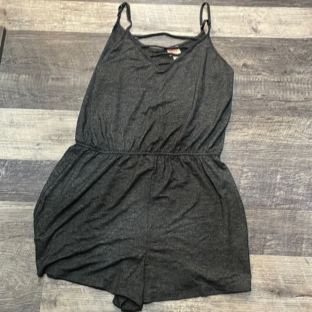 Gray romper